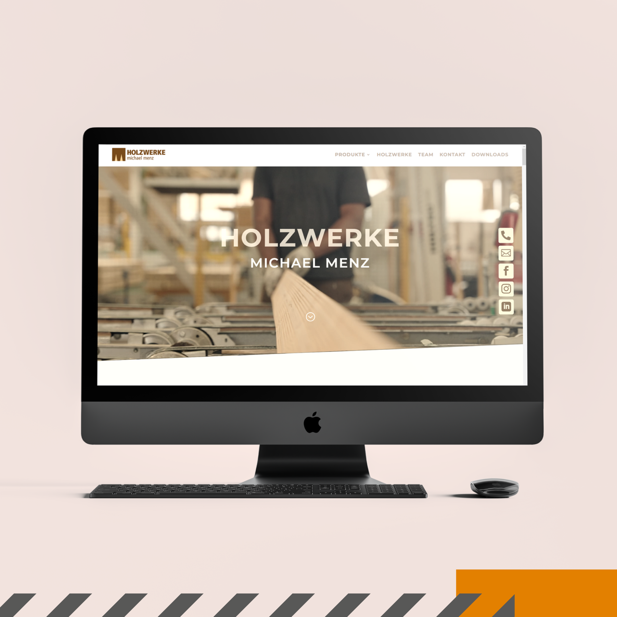 Holzwerke Michael Menz Website Relaunch Holzwerke Michael Menz